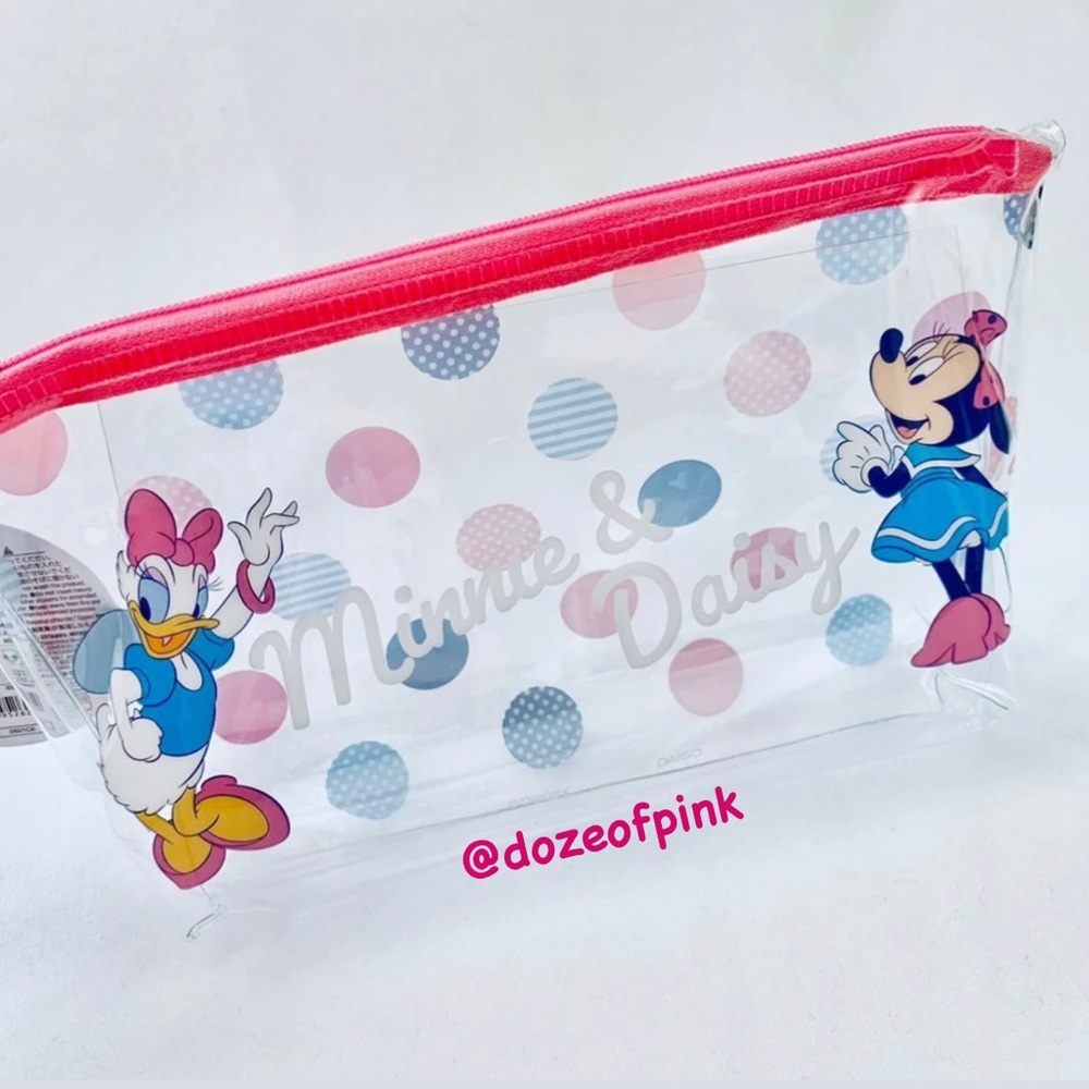 DISNEY MINNIE & DAISY BOAT ZIPPER POUCH
